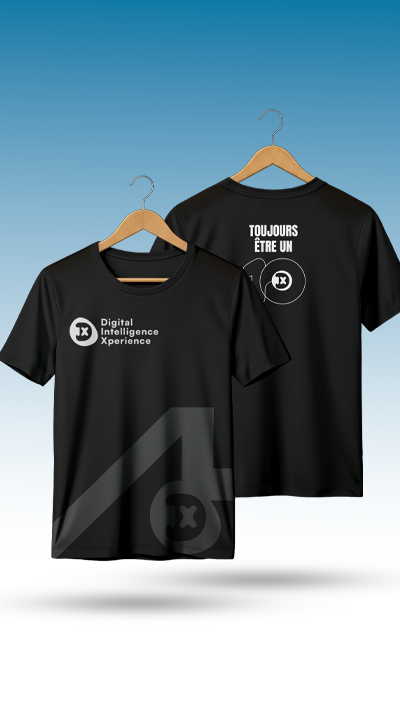 T-shirt branding - DIX Agence créative